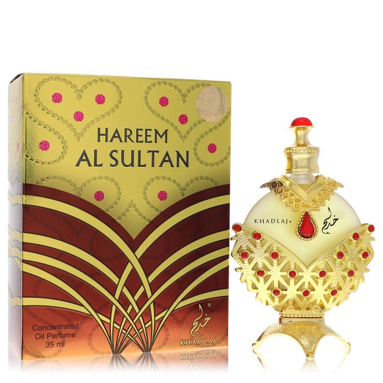 Khadlaj Hareem Al Sultan Gold Perfume By Khadlaj Concentrated Perfume Oil 35ml  - Just Perfume
