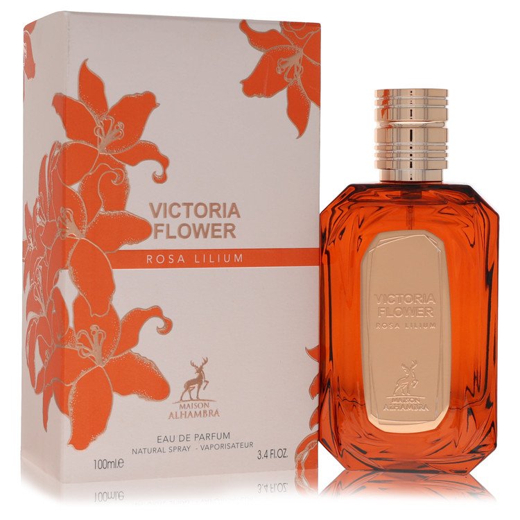 Maison Alhambra Victoria Flower Rosa Lilium Perfume By Maison Alhambra Eau De Parfum Spray 100ml  - Just Perfume
