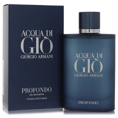 Acqua Di Gio Profondo Cologne By Giorgio Armani Eau De Parfum Spray - Just Perfume