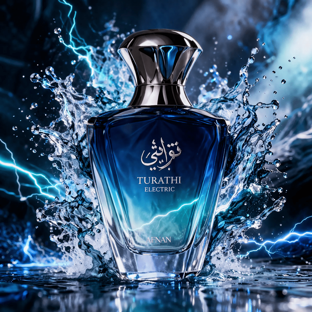 Afnan Turathi Electric Cologne By Afnan Eau De Parfum Spray (Unisex) - Just Perfume