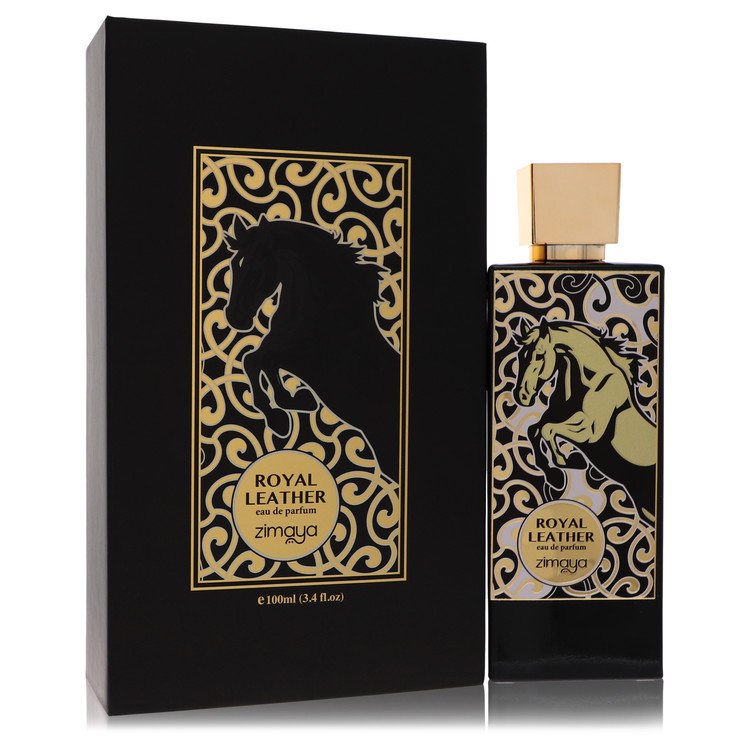 Afnan Zimaya Royal Leather Cologne By Afnan Eau De Parfum Spray (Unisex) - Just Perfume