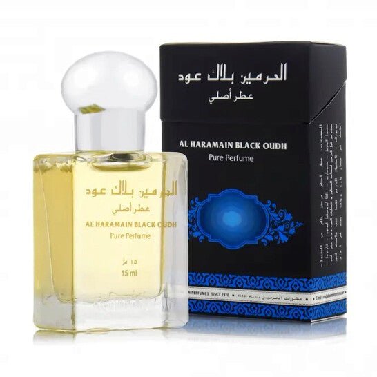 Al Haramain Black Oud Cologne By Al Haramain Eau De Parfum Spray - Just Perfume