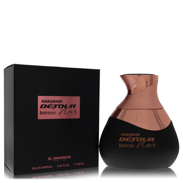 Al Haramain Detour Noir Intense Perfume By Al Haramain Eau De Parfum Spray (Unisex) - Just Perfume