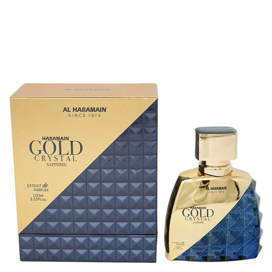 Al Haramain Gold Crystal Sapphire Cologne By Al Haramain Eau De Parfum Spray - Just Perfume