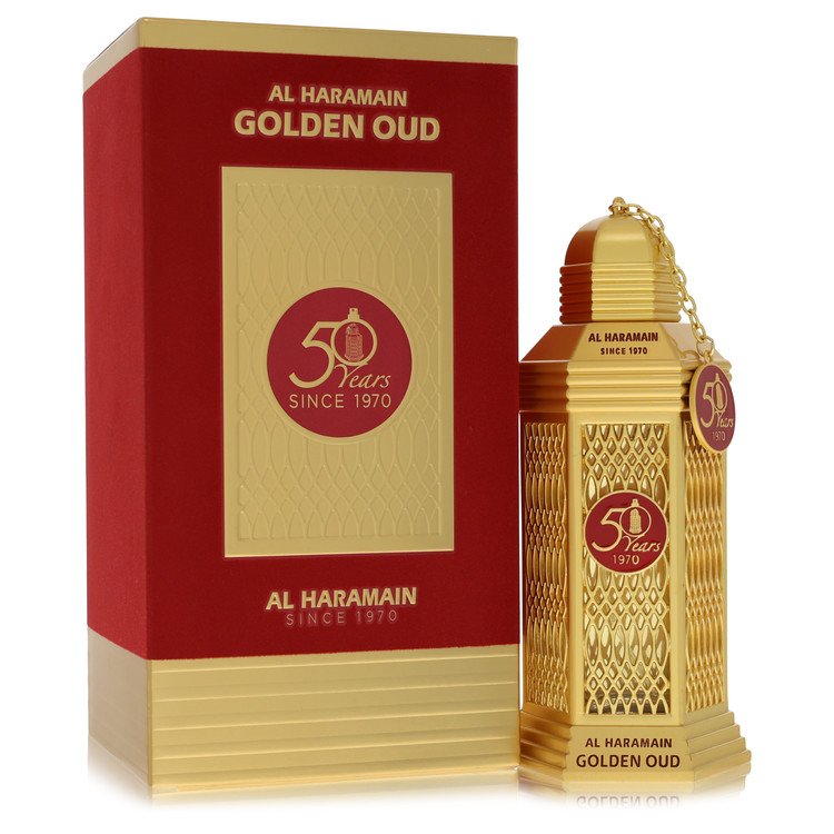 Al Haramain Golden Oud Cologne By Al Haramain Eau De Parfum Spray - Just Perfume