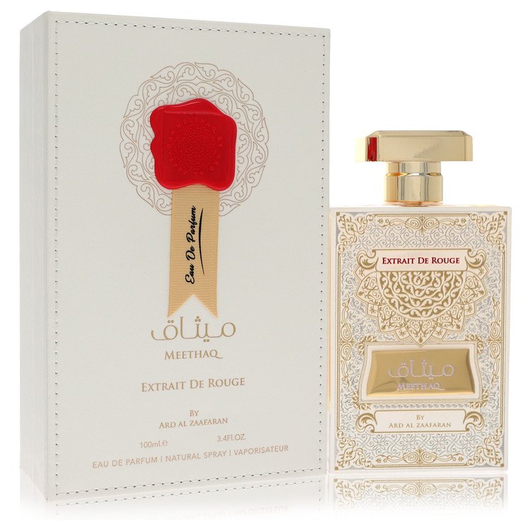 Ard Al Zaafaran Meethaq Extrait De Rouge Cologne By Al Zaafaran Eau De Parfum Spray (Unisex) - Just Perfume
