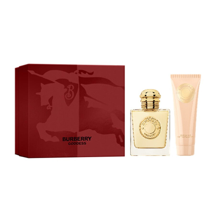 Burberry Goddess 2pc Women Gift Set   50ml EDP + 75ml Body Lotion set  - Just Perfume