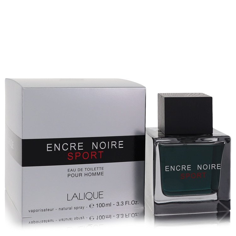 Encre Noire Sport by Lalique - Eau De Toilette for Men - Just Perfume