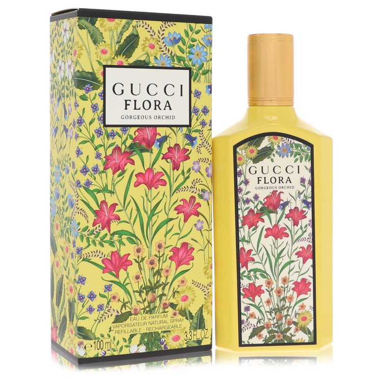 Flora Gorgeous Orchid Perfume By Gucci Mini EDP Spray - Just Perfume