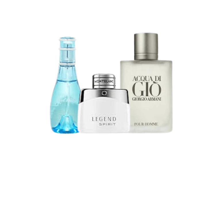 Fresh Blue Everyday Pocket Perfume Set for Men - Just Perfume