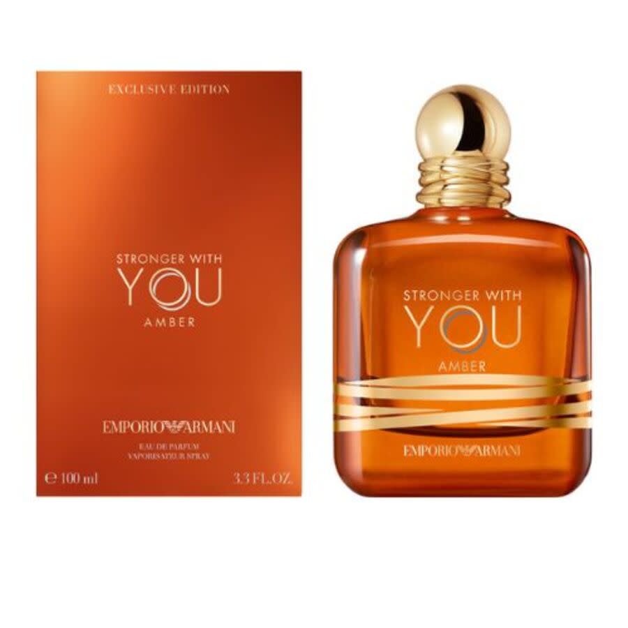 Stronger With You Amber Cologne By Giorgio Armani Eau De Parfum Spray 100ml  - Just Perfume