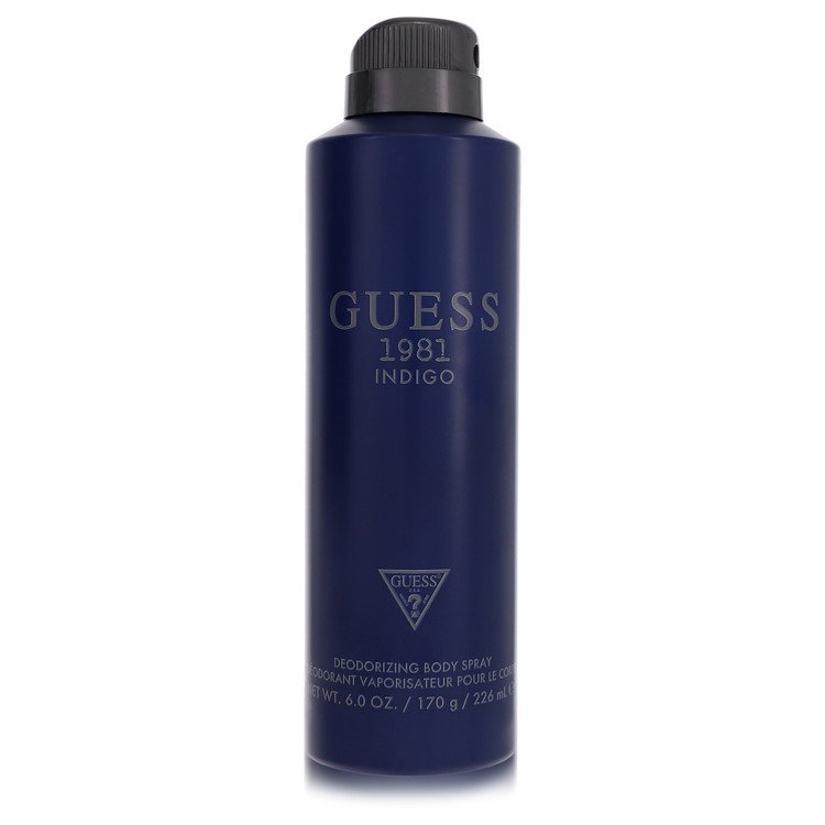 Guess 1981 Indigo Cologne By Guess Body Spray - Just Perfume