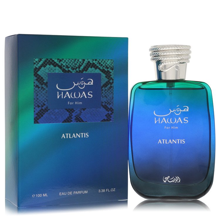 Hawas Atlantis Cologne By Rasasi Eau De Parfum Spray - Just Perfume