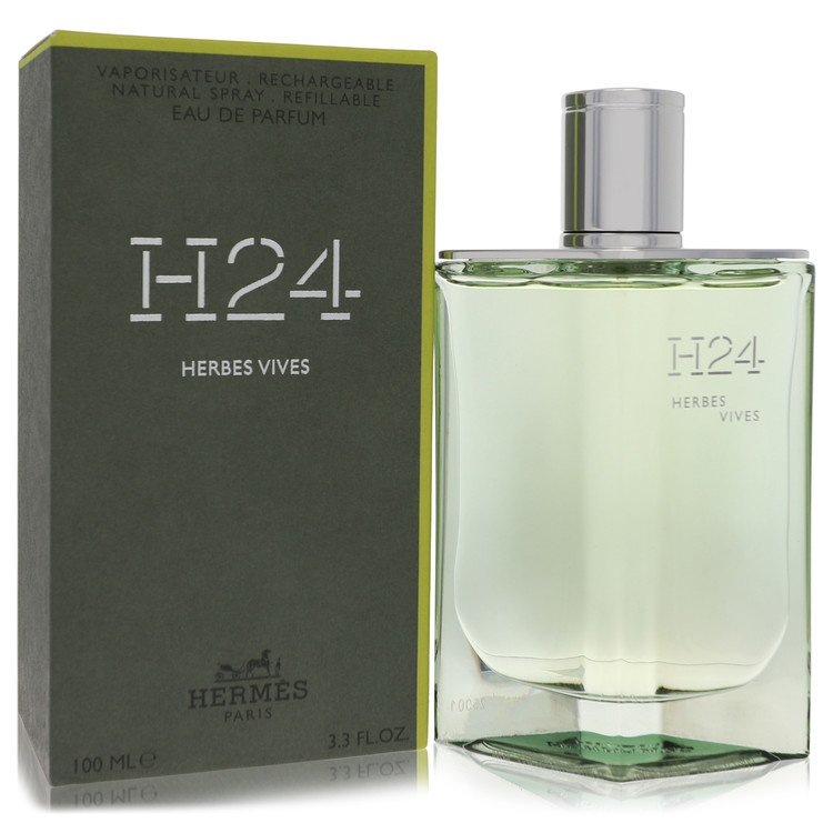 Hermes H24 Herbes Vives Cologne By Hermes Eau De Parfum Refillable Spray - Just Perfume