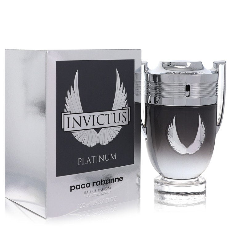 Invictus Platinum Cologne By Paco Rabanne Eau De Parfum Spray - Just Perfume