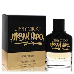 Jimmy Choo Urban Hero Gold Edition Cologne By Jimmy Choo Eau De Parfum Spray - Just Perfume