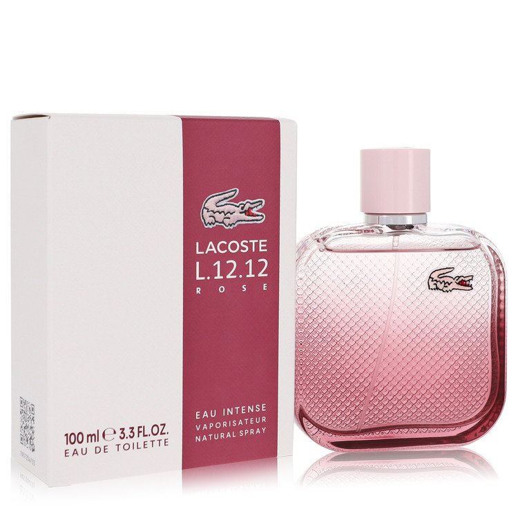 Lacoste Eau De Lacoste L.12.12 Rose Eau Intense Perfume By Lacoste Eau De Toilette Spray - Just Perfume