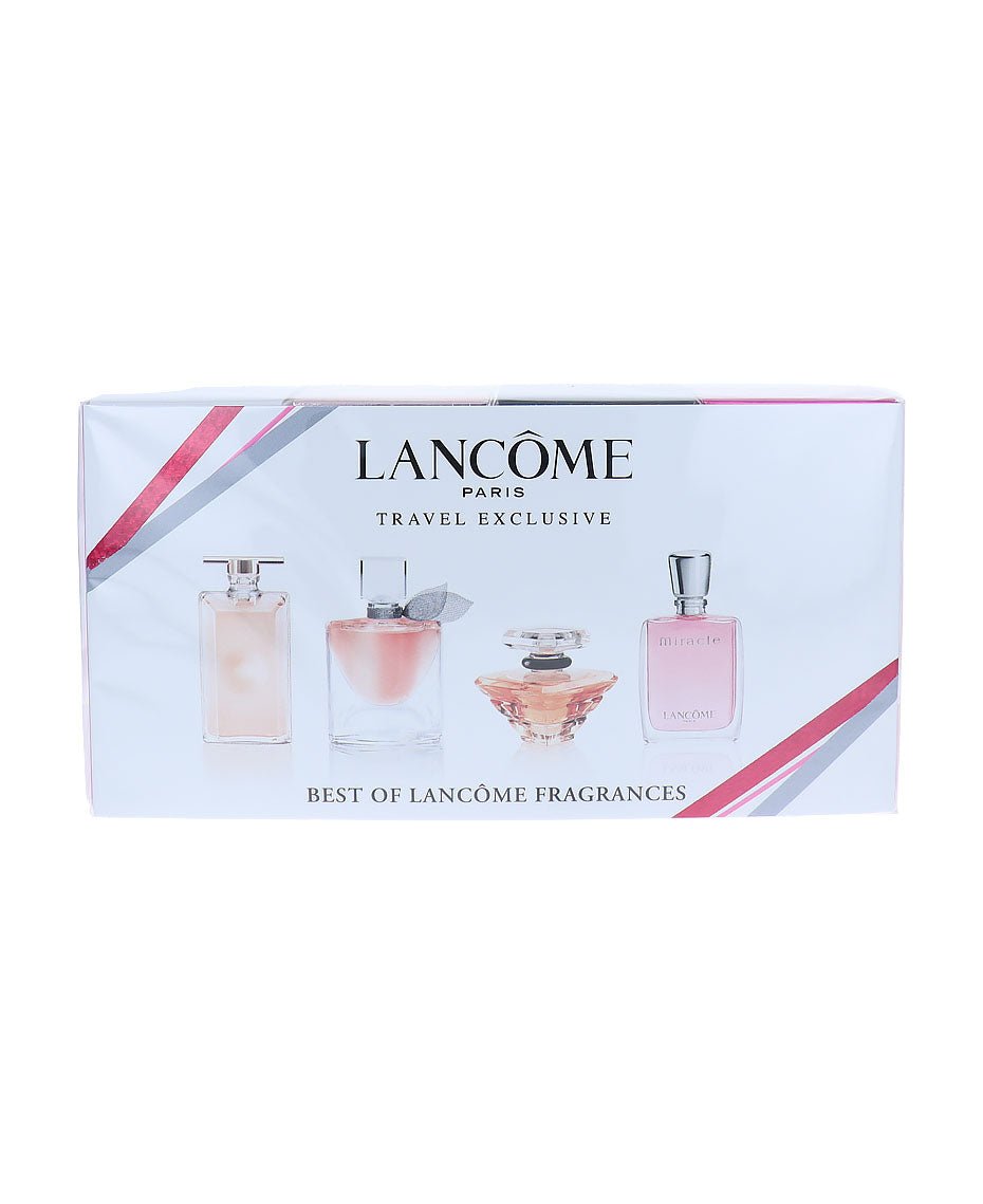 Lancome 4pc Mini Set Idole+ La Vie Est Belle + Tresor + Miracle - Just Perfume