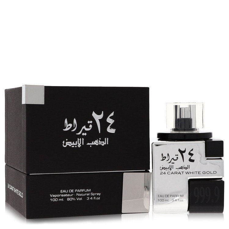 Lattafa 24 Carat White Gold by Lattafa - Eau De Parfum for Men - Just Perfume