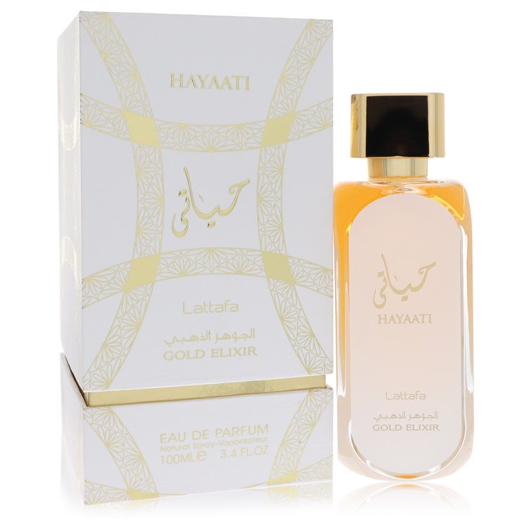 Lattafa Hayaati Gold Elixir by Lattafa - Eau De Parfum for Women - Just Perfume