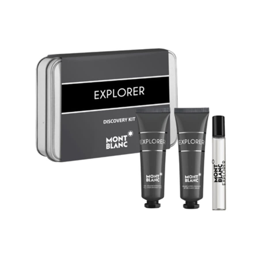 Montblanc Explorer Discovery Set EDT 7.5ml+ Shower Gel 30ml + Aftershave Balm 30ml - Just Perfume