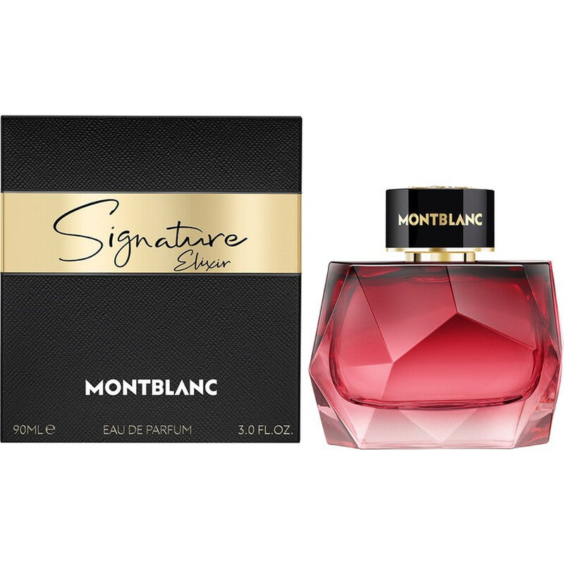 Montblanc perfume bottle and packaging on a white background