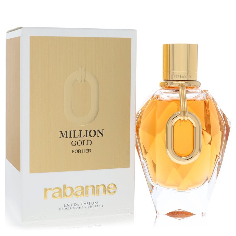Paco Rabanne Million Gold Cologne By Paco Rabanne Eau De Parfum Refillable Spray - Just Perfume