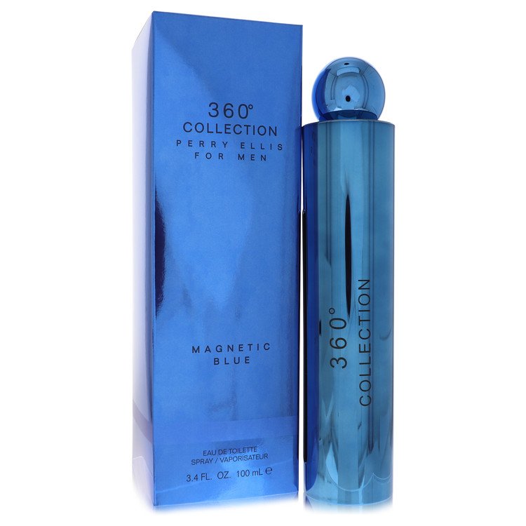 Perry Ellis 360 Collection Magnetic Blue Cologne By Perry Ellis Eau De Toilette Spray - Just Perfume