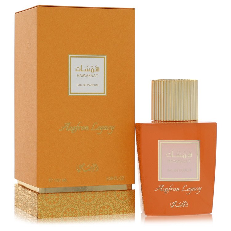 Rasasi Hamasaat Azafron Legacy Cologne By Rasasi Eau De Parfum Spray 100ml  - Just Perfume
