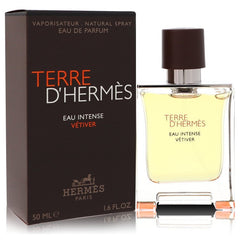 Terre D'hermes Eau Intense Vetiver by Hermes - Eau De Parfum for Men - Just Perfume