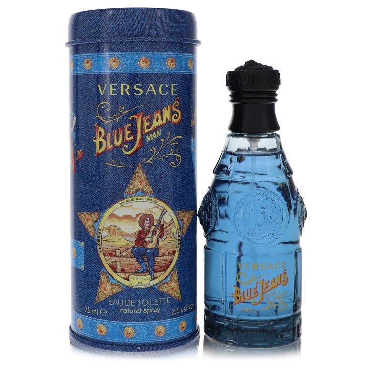 Versace Blue Jeans Eau De Toilette Spray (New Packaging) - Just Perfume
