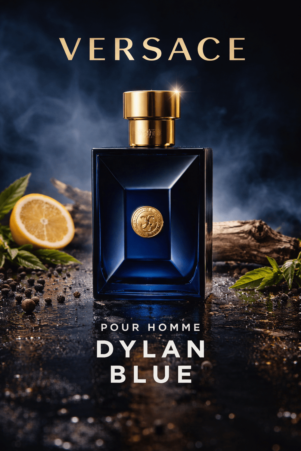 Versace Pour Homme Dylan Blue by Versace - Eau De Toilette for Men - Just Perfume