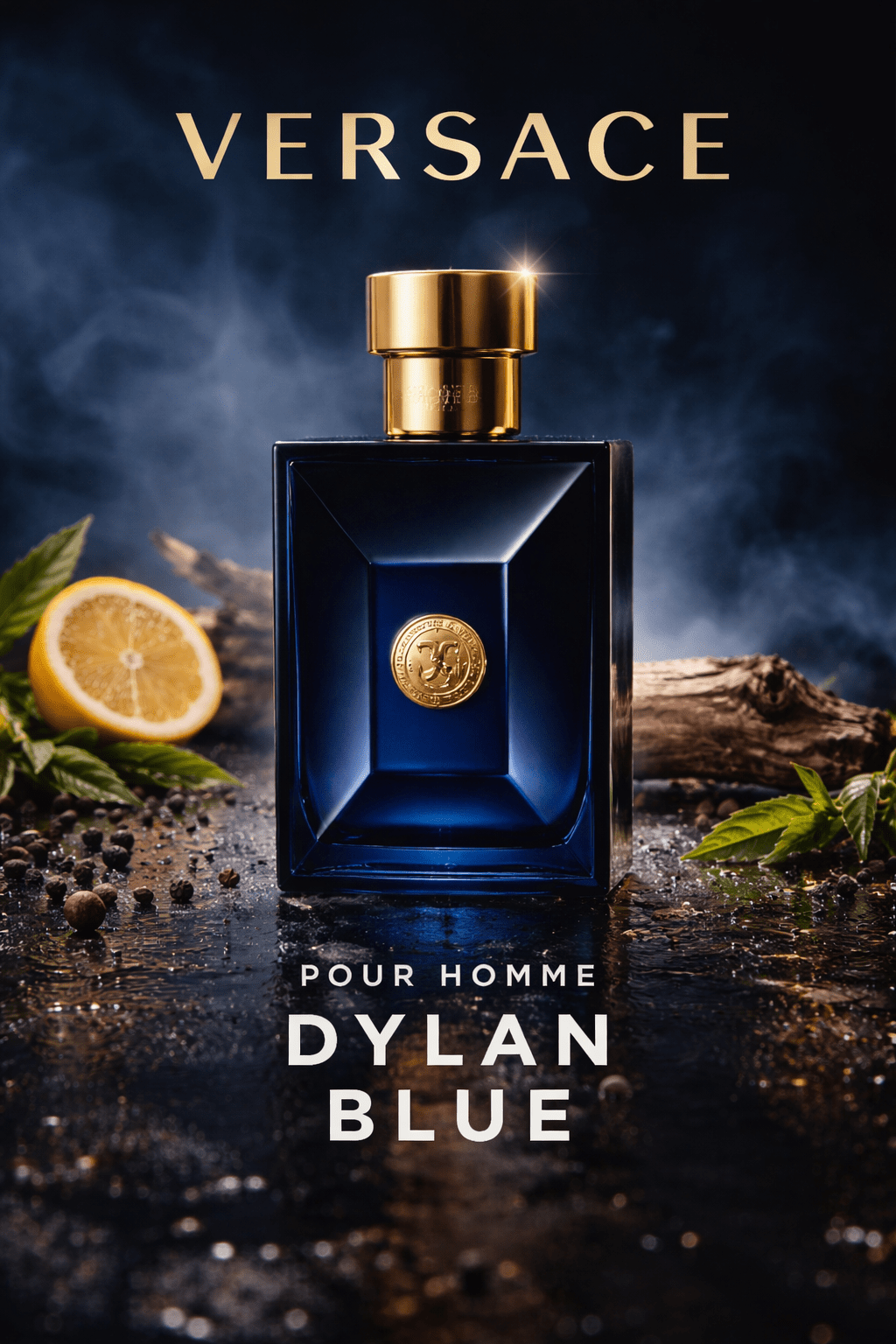 Versace Pour Homme Dylan Blue by Versace - Eau De Toilette for Men - Just Perfume