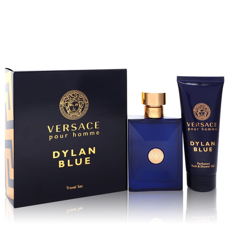 Versace Pour Homme Dylan Blue by Versace - Gift Set for Men - Just Perfume