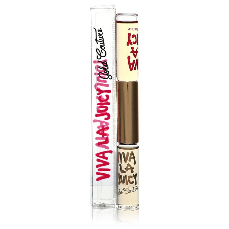 Viva La Juicy Perfume By Juicy Couture Duo Roller Ball Viva La Juicy + Viva La Juicy Gold Couture - Just Perfume